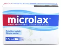 Microlax Sorbitol Citrate Et Laurilsulfoacetate De Sodium S Rect En Récipient Unidose 12récip-unidoses-can/5ml à Saint-Cyprien