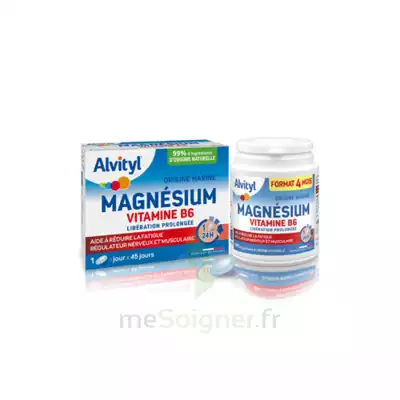 Alvityl Magnésium Vitamine B6 Libération Prolongée Comprimés Lp B/45 à Saint-Cyprien